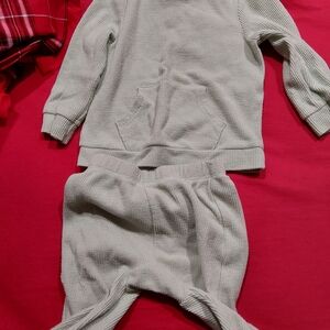 Cat & Jack Baby Ribbed Knit Set in Light Green